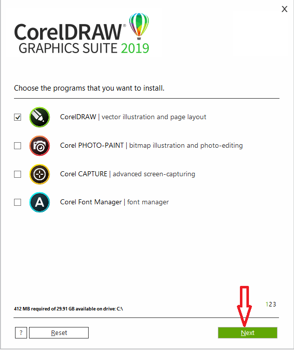 Hướng Dẫn Cài Đặt CorelDRAW Graphics Suite 2019 - bước 7